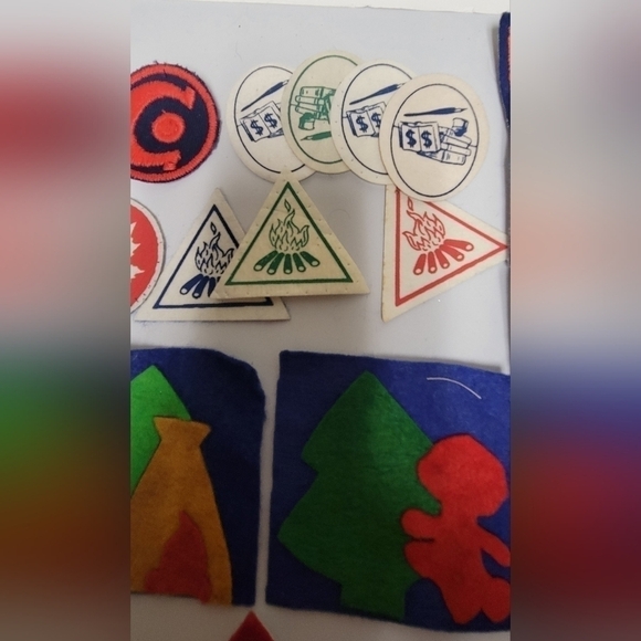 Vintage girl scout patches 26 of them - Picture 6 of 6